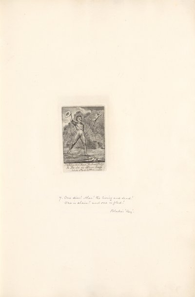 For the Sexes. The Gates of Paradise, Plate 9, Alas! by William Blake